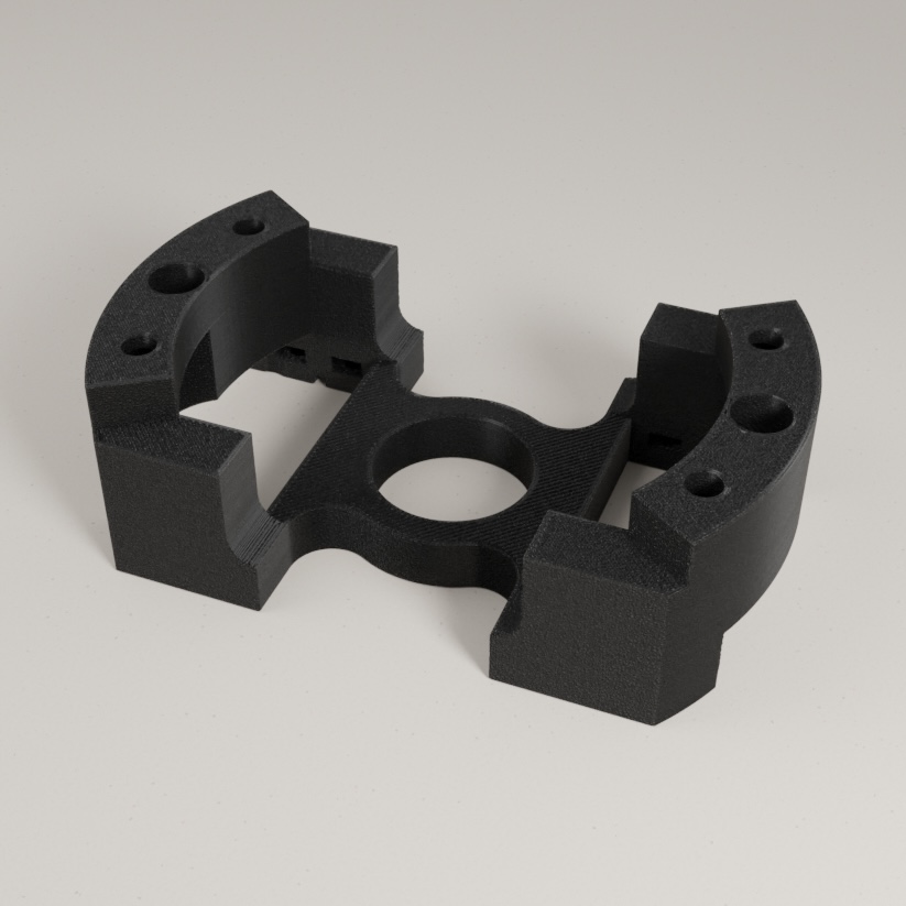3D printed PA12 Carbon Fiber part — example