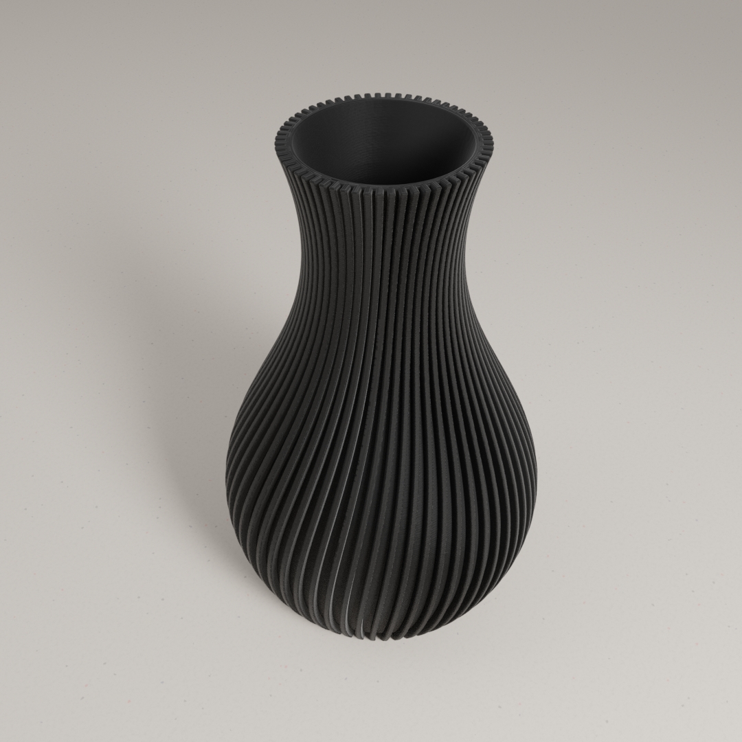 3D printed PLA part — example