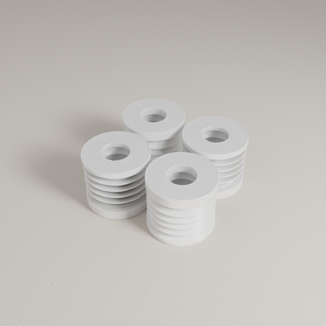 3D printed TPU part — example